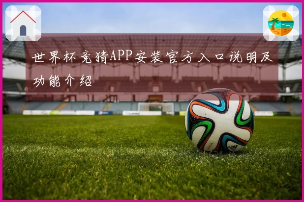 世界杯竞猜APP安装官方入口说明及功能介绍